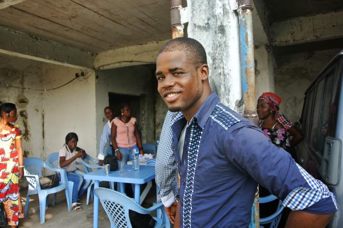 Antoine  va courir et transpirer pour le droit à la santé  au Congo 